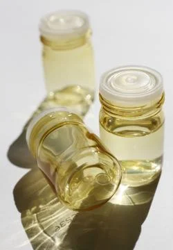 Three empty banks Stock Photos