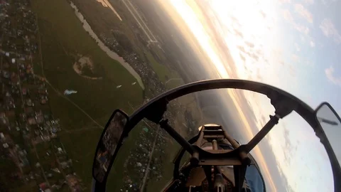 Three fighters perform the dissolution Video stock 100295796