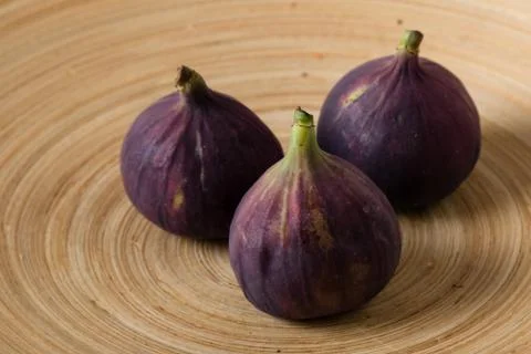 Three figs Stock Photos