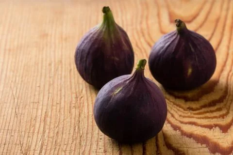 Three figs Stock Photos