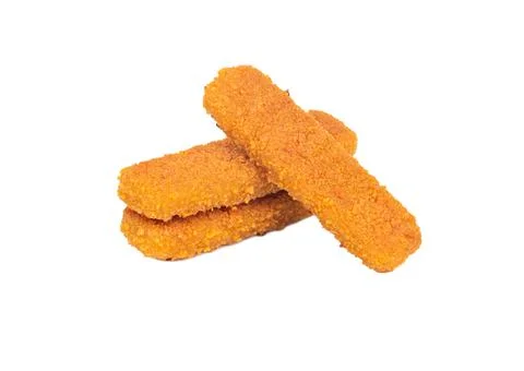 Three fish sticks Stock Photos