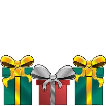 Three gifts Иллюстрация