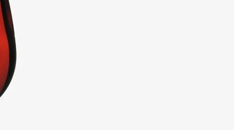 Three glasses of red wine Stock-Footage 8574315