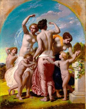 The Three Graces.. Stock Illustration