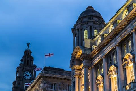 Three Graces at twilight Stock Photos