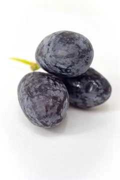Three Grapes Stock Photos