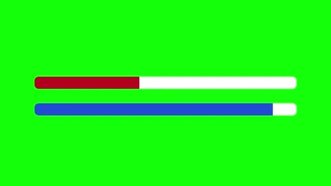 Three horizontal loading bars Stock Footage 340525590