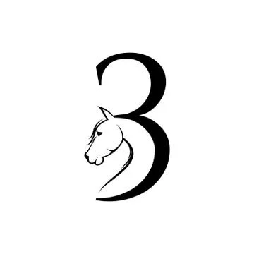 Three horse Stock Illustration