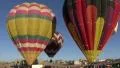 Three Hot Air Balloons HD Footage