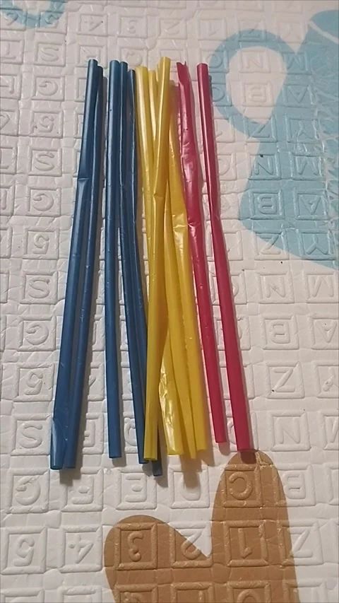 Three ice pipettes in yellow, red and blue Stock Footage 294460720