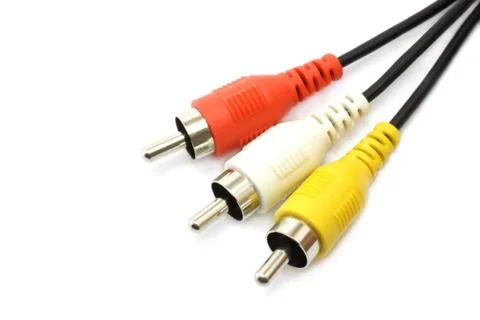 Three jackplugs Stock Photos