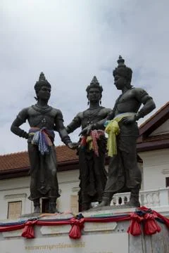 Three king monument Stock Photos