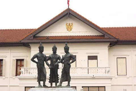 Three king monument Stock Photos
