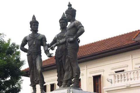 Three king monument Foto stock
