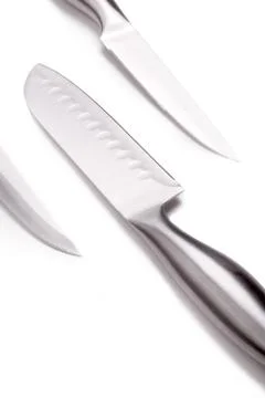 Three knifes Foto stock