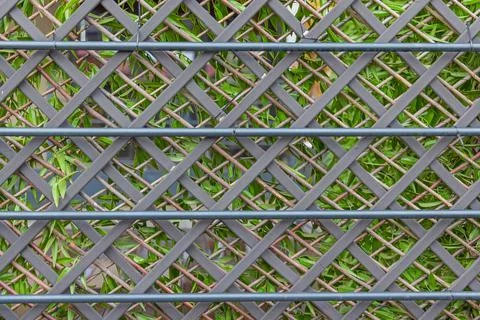Three Layers Fence Background Stock Photos