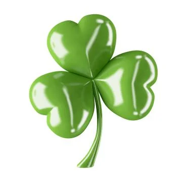 Three leaf clover Stock Illustration