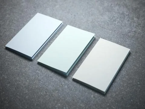 Three leaflets 库存插图