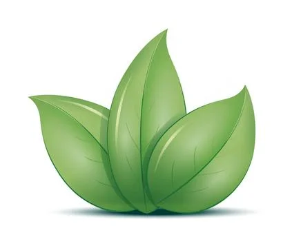 Three leafs An image of three green leafs icon Copyright: xZoonar.com/maga... Foto stock