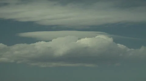 Three-level Moutain Waves Stock Footage 54726844