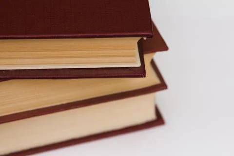 Three library books Stock Photos