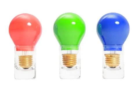 Three light in a row Stock Photos