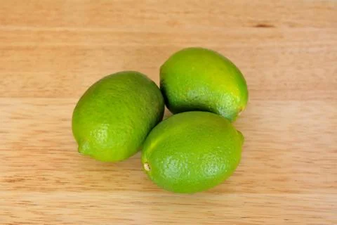Three limes Foto stock