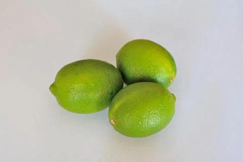 Three limes Stock Photos