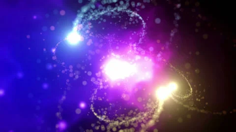 Three magical fire Stock-Footage 33869749