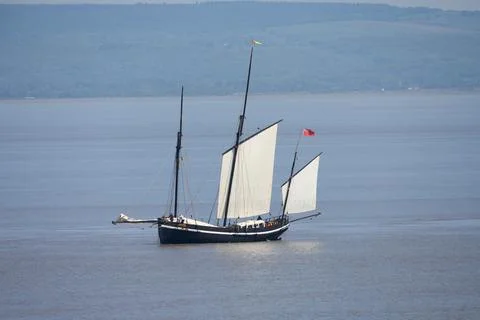 Three masted Schooner Stock Photos