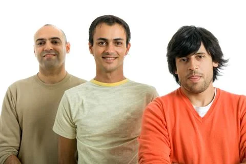 Three men Stock Photos