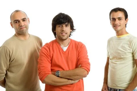 Three men Stock Photos