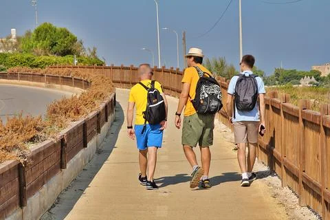 Three men Stock Photos