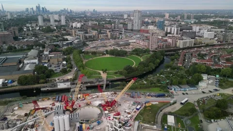 Three Mills Video stock 261348984