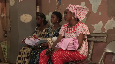 Three mothers with babies Stock Footage 51451929