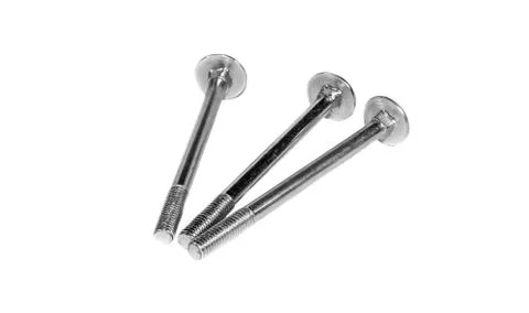 Three mounting bolts Stock Photos