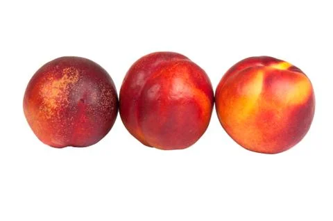 Three nectarine Stock Photos
