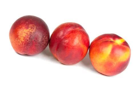 Three nectarine Stock Photos