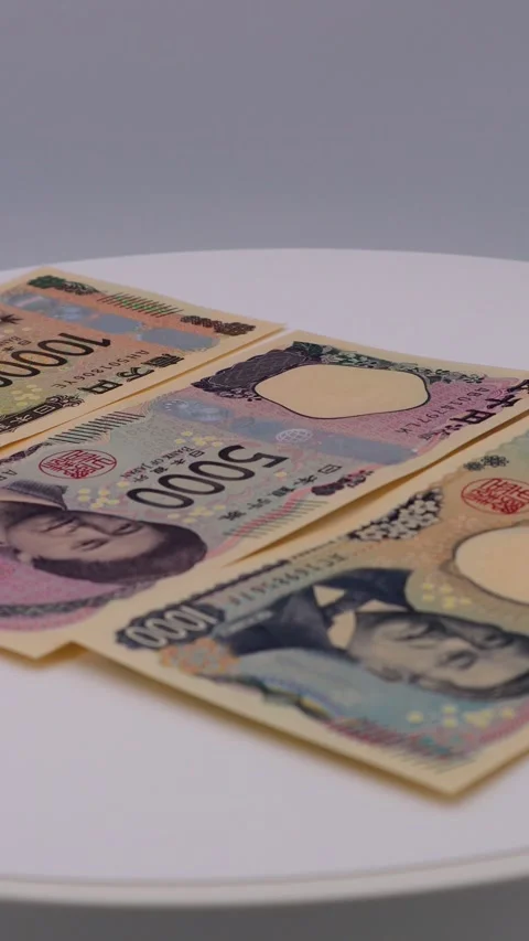 Three new rotating banknotes Stock Footage 326084750