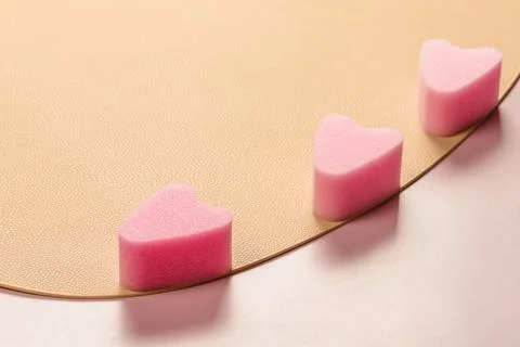 Three new tampons stringless Stock Photos