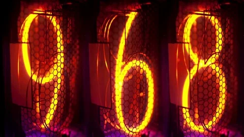 Three number countdown Video stock 82252239