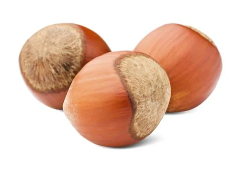 Three nuts Stock Photos