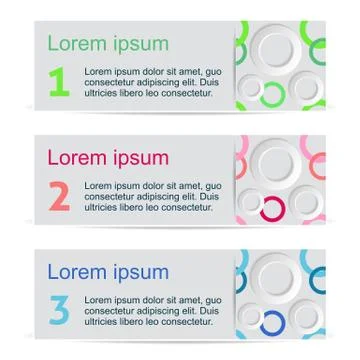 Three options イラスト素材