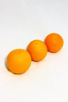 Three Orange Stock Photos