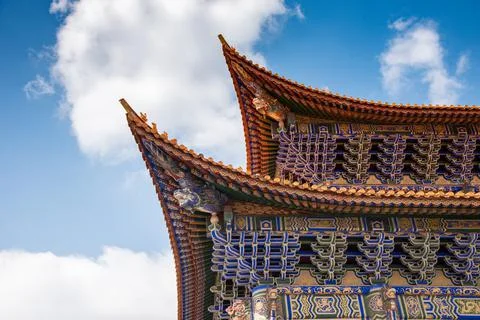 The Three Pagodas Stock Photos