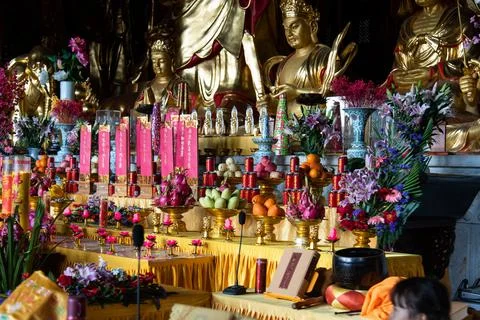 The Three Pagodas Stock Photos