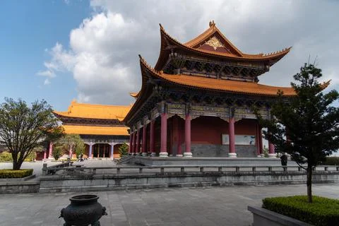 The Three Pagodas Stock Photos