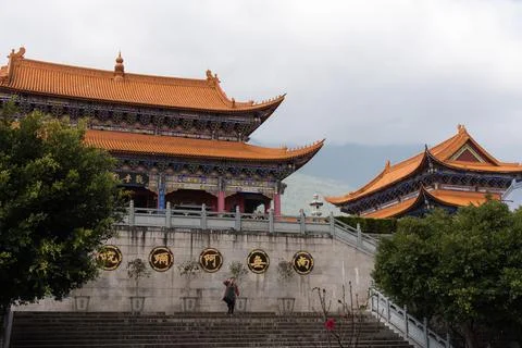 The Three Pagodas Stock Photos