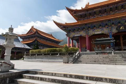 The Three Pagodas Stock Photos