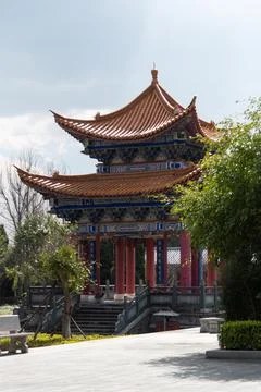 The Three Pagodas Stock Photos